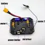 ESC Remote Kit for DIY Electric Skateboard,10S 36V Dual Motor Electric Speed Controller for Longboard + Remote Controller