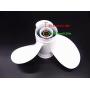 SouthMarine Aluminum Propeller 8 1/2 x 7 1/2-N for Yamaha 6hp 8hp 9.9hp F6 F8 F9.9 Boat Engines 6G1-45943-00-EL 6G1-45943-00-00 8.5x7.5