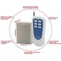 DC 12V 1000M 6-Channel Wireless Remote Control Switch White Blue Transmitter