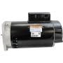 A.O Smith B2748 Single Speed Square Flange Threaded Shaft Motor for Pools, 2 HP