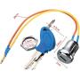 2 Wires Ignition Switch Key Starter Switch with 2 Keys On-Off for Electric Scooter ATV Moped Go Kart (1 Pack)