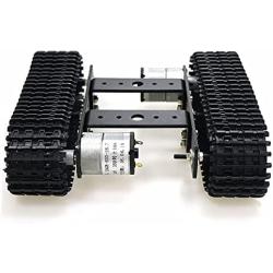 SZDoit Professional Smart Robot Tank Car Chassis miniTP101, Remote Control Robotic Platform for Arduino Raspberry Pie Learning Kit, RC Crawler Robotics, Remote Control Tracked Car Caterpillar Chassis
