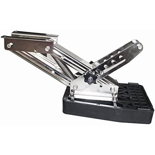 Traworvel 2 Stroke Outboard Motor Bracket for Boat Auxilary Up to 10 HP Heavy Duty Stainless Steel Mounts for Marine Trolling Yacht
