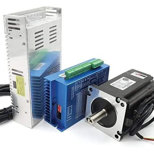 Servo Motor Nema57 8Nm Closed Loop Stepper 2 Phase HSS86 Hybrid Motor Driver 6A With 400W 60V Power Supply Servo Motor Nema57 8Nm Closed Loop Stepper 2 Phase HSS86 Hybrid Motor Driver 6A With 400W 60V Power Supply