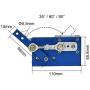 BEMONOC DIY Design DC 12V Linear Actuator Reciprocating Motor Stroke 90 Degrees High Speed 350 RPM Adjustable