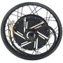 NBPOWER 200mm Dropout, QS 273 Spoke Hub Motor(50H) 12000W -16000W QS V3 Type, Designed for Electric Motorcycle, Max Speed can be Customized from 120KMPH.