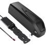 Jieoto Electric Bicycle Battery 36V 8AH 10AH 12.5AH 15AH 18AH 21AH E-Bike Lithium Ion Battery with 2A Charger and BMS Protection Board for 200W~1000W Electric Lithium Bike Battery Motors