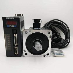 GOWE 2kw 7.7Nm 220v AC Servo Motor Controller Kit 2500r/min NEMA52 130mm 130ST-M07725 for Food Processing Machine