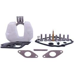 Boat Motor 8M0044576 Carburetor Repair Kit for Mercury Mercruiser Quicksilver Outboard Engine 8HP 9.9HP