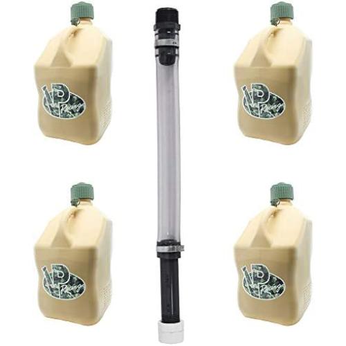 VP Racing Fuels 5-Gallon Square Motorsport Utility Container Tactical Tan with 14