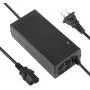 48V Battery Charger for Electric Bicycle Motor Bike - 3 Holes Plug AC Adapter