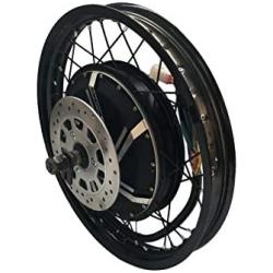 NBPOWER 200mm Dropout, QS 273 Spoke Hub Motor(50H) 12000W -16000W QS V3 Type, Designed for Electric Motorcycle, Max Speed can be Customized from 120KMPH.