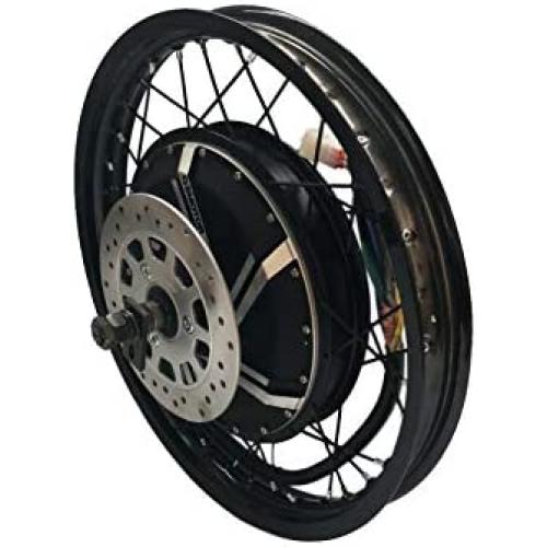 NBPOWER 200mm Dropout, QS 273 Spoke Hub Motor(50H) 12000W -16000W QS V3 Type, Designed for Electric Motorcycle, Max Speed can be Customized from 120KMPH.