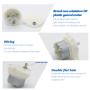 DC 12V Gear Motor High Torque Slow Speed Micro Electric Motor Gearbox 3 RPM 4mm Shaft Diameter