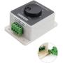 Stayhome 1pcs DC Motor Speed Controller 10-60V 20A Pulse Width Modulator PWM Speed Controller Waterproof Shell Motor Speed Regulator PWM