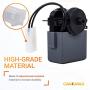 Canamax Premium 2315539 Refrigerator Evaporator Fan Motor - Compatible with Whirlpool & Amana Refrigerators - Replaces AP6007247, 2219689, 2225625, 2315539, W10438708, WP2315539VP