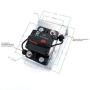 parts PTT 25 Amp / 12V- 48VDC,Waterproof Circuit Breakers with Manual Reset Resettable Fuse) in line Fuse Holder Switch for Boat Marin RV Caravan Battery Motor Trailer Bus
