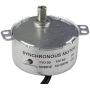 CHANCS Synchronous Synchron Motor TYD-50 12V AC 10-12RPM Flush Shaft 11mm Fixed Rotation CW Electric Motor