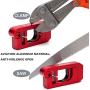 Tukeirt Motorcycle Lock - Adjustable Anti Theft for Motorcycles Mopeds Motorbikes Scooters ATVs Dirt Bike Street Bike Braking The Front Wheel Use on Grip Brake Handlebar(red)