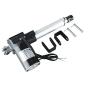 Homend DC 12V 6 Inch Stroke Linear Actuator with Mounting Bracket 150MM 6000N/1320LB Maximum Load for Recliner TV Table Lift Massage Bed Electric Sofa Linear Actuator