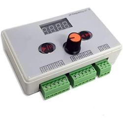 WSDMAVIS 1 Pcs DC 12V 24V Reversible Stepper Motor Speed Regulator Pulse Signal Controller Stepping Motor Speed Governer LED Display