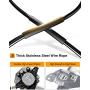A-Premium Power Window Regulator with Motor Replacement for Chevrolet Impala 2006-2013 Impala Limited 2014-2016 Front Left Driver Side