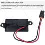 HVAC Blower Motor Resistor - Compatible with 1999-2006 Chevy Silverado GMC Sierra 1500 2500 3500, 2000-2002 GMC Yukon XL - Replaces for 89019089 973-004 89018597