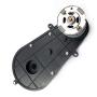 DEVMO 12V550 40000RPM Gearbox with High Torque 12V DC Motor for Kids Ride on Car SUV Parts, Electric Motor with Gear Box High Speed RS550 DC Motor Match Children Ride on Toys Accessories