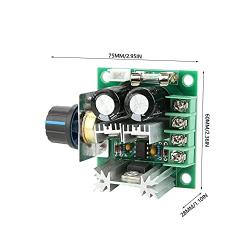 FTVOGUE FTVOGUE Motor Speed Controller Module 12V-40V 10A PWM DC Governor Stepless Variable Speed Control Switch,Module