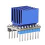 Motor Driver Module, Stepper Motor Driver Module TMC2208 Driver Chip V2.0 3D Printer Motor Controller Board with Heat, 3D Printer Parts & Accessories
