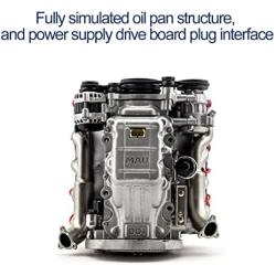 Simulation Dynamic V8 Engine Model, DIY Internal Combustion Engine Model- KIT Version