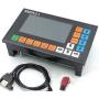 4 Axis 500KHz Linkage Offline Motion Controller System PLC Control G code+100 Pulse Handwheel MPG with Emergency Stop for CNC Router Engraving Milling Lathe Machine RMHV3.1
