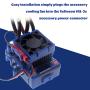 OGRC VXL-3s ESC Cooling Fan for 1/10 traxxas Slash 4x4 Stampede 4x4 VXL Rustler VXL for Traxxas 3340 Velineon ESC