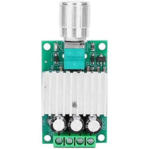 PWM Dc Motor Speed Controller , Controls & Indicators Controllers 12V24V10A High Power Dc Controller Speed And Temperature Dimming Switch