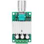 PWM Dc Motor Speed Controller , Controls & Indicators Controllers 12V24V10A High Power Dc Controller Speed And Temperature Dimming Switch