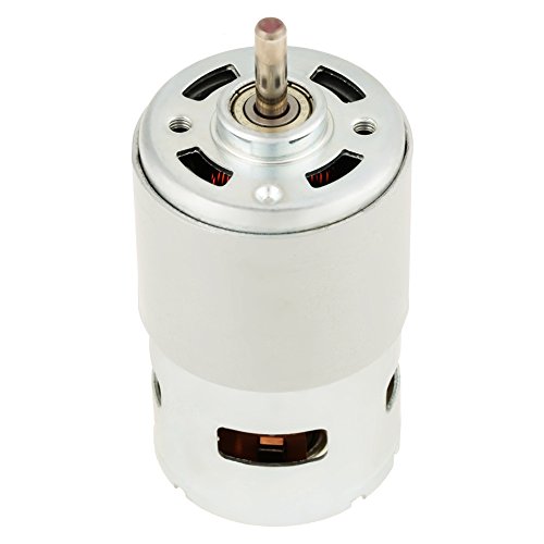 DC Motor, 775 12V 12000RPM High Speed Miniature DC Brushed Motor for Electric Power Tool Suitable for Power Tools, Electric Screwdriver, Electric Fan Toys, Juice Machine, Paper Shredder