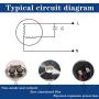 Tnisesm 35uF CBB65 Capacitor MFD 370V 450VAC Motor Running for Air Conditioner 50/60Hz for AC Motor Run or Fan Start and Cool or Heat Pump Air Conditione