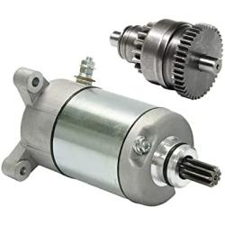 Starter Motor And Drive Combo Kit Replacement 18645, 3090188, 3084981, 410-54020 For Sportsmen Sportsman Ranger Magnum Trail Blazer Trail Boss 1995-2014 335 400 450 500 ATVS