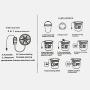 Mini Portable Washing Machine, USB Powered Portable Ultrasonic Turbine Sterilization Washer, With Speed Remote Controller 3 in 1 Wash Modes for Home Travel College Camping Business Travel
