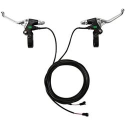 1Pair Bike Brake Handle, Aluminium Alloy Bicycle Cycling Handbrake Lever Grips for Electric Bike Scooter Product Name