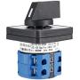 VictorsHome Changeover Switch SYW28-20 5 Positions 8 Terminals Universal Rotary Cam Selector Latching Switches 550V 20A