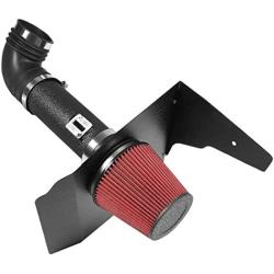 DNAMotoring AIP-2-HS-CAMARO10V8-BKBK Air Intake System and Heat Shield