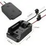 Power Wheel Adapter with Fuse&Switch,Secure Battery Adapter for Black+Decker 20V MAX Lithium Battery,with 12 Gauge Wire,Good Power Convertor for DIY Ride On Truck,Robotics,RC Toys and Work Lights