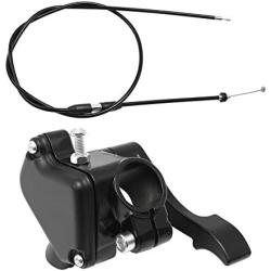 7/8 22mm Thumb Throttle Cable Accelerator Control Handle Assembly Replacement for 50cc - 250cc TaoTao ATV Quad Go Kart Pit Bike