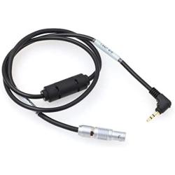 Nucleus-M Motor Run Stop Cable 7 Pin to LANC 2.5mm for Tilta Sony FS5 FS7 FX9 FX6, Panasonic EVA1 BGH1, Canon C100 C200, Blackmagic BMCC/URSA Mini Pro, Z CAM Camera