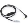 Nucleus-M Motor Run Stop Cable 7 Pin to LANC 2.5mm for Tilta Sony FS5 FS7 FX9 FX6, Panasonic EVA1 BGH1, Canon C100 C200, Blackmagic BMCC/URSA Mini Pro, Z CAM Camera