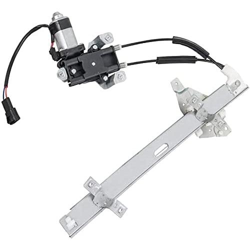 FFFauto 741-637 Window Regulator with Front Left Driver Side Fit for GM Buick Century Sedan1997-2005 GM Buick Regal Sedan1997-2004 GM Oldsmobile Intrigue Sedan1998-2002 OEM:10315144, 10334397