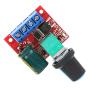 PWM Low Voltage Dc Motor Speed Controller, DC 4.5V-28V Rate Control Driver Switch Adjustable Voltage Electrical Regulator Ultra Small LED with Control Knob Dimmer for Fan Fish Tank Oxygen Pump