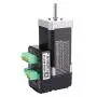 Nema 17 Stepper Integrated Servo Motor, 24V 5.1A 78W IHSV42-40-07-24 3 Phase High Speed Torque Digital Servo Motor 4000RPM with 1000 Lines Encoder, 2 in 1 Motor and Driver for CNC Control