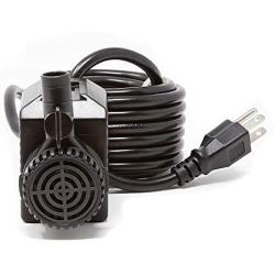 Beckett Corporation 7206610 280 GPH Submersible Water Pump for Indoor/Outdoor Ponds, Gallons Per Hour, Black